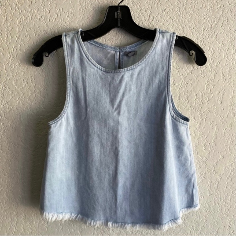 Aerie XS Chambray Denim Top
